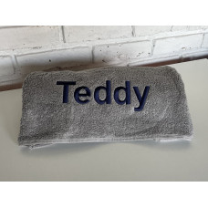 Personalised Embroidered Super Soft Bath Towel - For Your Pet