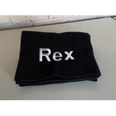 Personalised Embroidered Pet Hand Towel - Embroidered For Your Pet